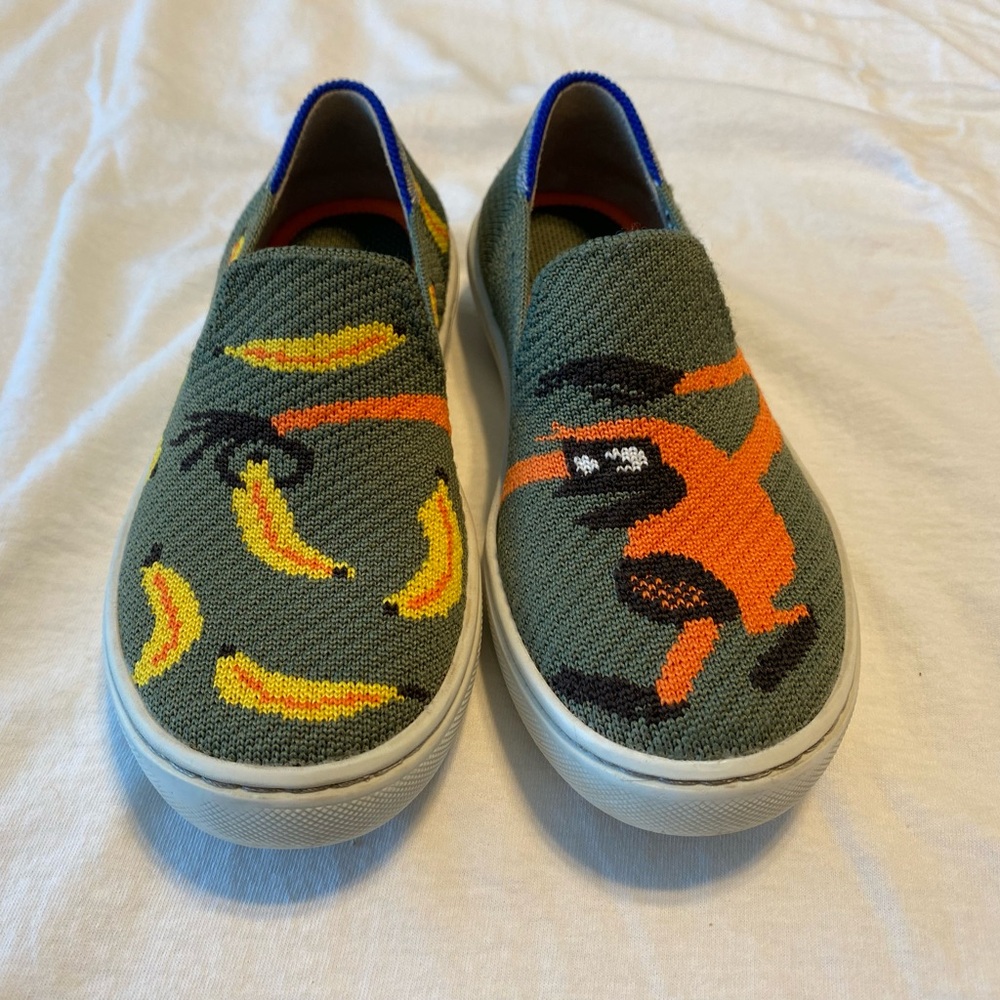Kids Slip-On Shoes with Fun Banana Design